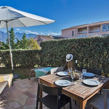 Mare Appart Avec Jardin Et Bbq Vue Mer Et Montagne Plage Et Port A 2 Pas Calvi  Exterior photo