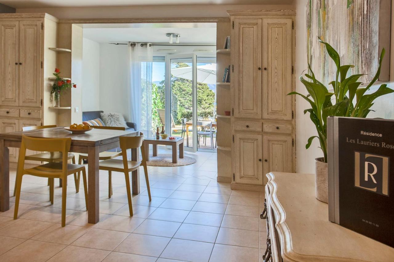 Mare Appart Avec Jardin Et Bbq Vue Mer Et Montagne Plage Et Port A 2 Pas Calvi  Exterior photo